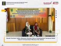 Kanwil Kumham Kaltim Bersama Pemkab. Berau Sosialisasikan Kampung Sadar Hukum Di Kecamatan Maratua Kab. Berau